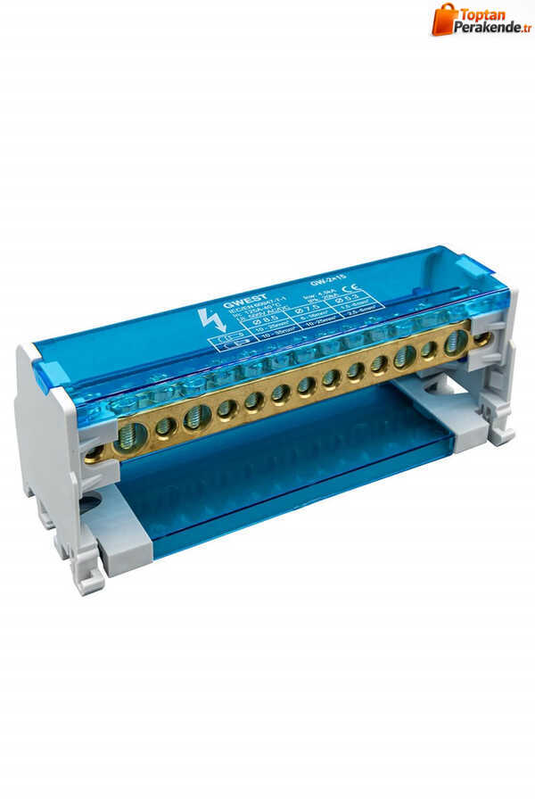 Gwest GW-2x15 2 Kutuplu 2x10mm2 125A Girişli Dağıtıcı Ünite